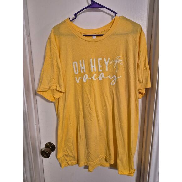 Canvas Tops - Oh Hey Vacay T-shirt Size XL